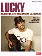 Lucky piano sheet music cover